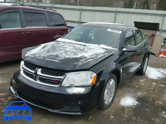 2012 DODGE AVENGER SE 1C3CDZAB6CN285983 image 1