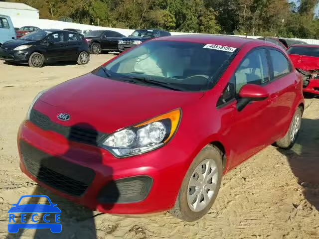 2013 KIA RIO LX KNADM5A39D6216635 image 1