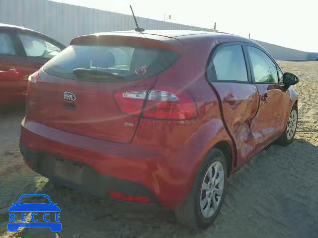 2013 KIA RIO LX KNADM5A39D6216635 image 3