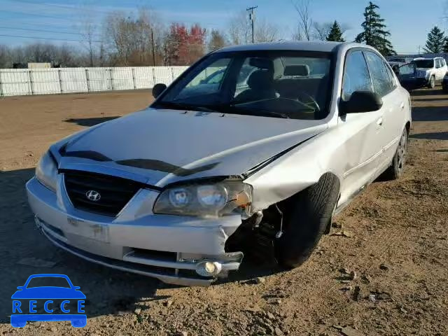 2006 HYUNDAI ELANTRA GL KMHDN46D46U250892 image 1