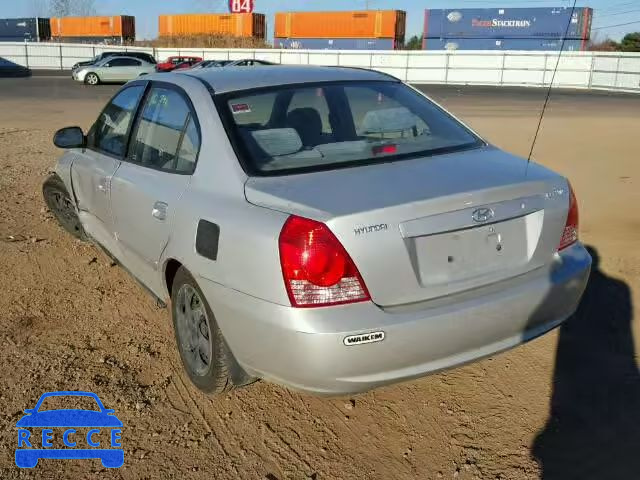 2006 HYUNDAI ELANTRA GL KMHDN46D46U250892 image 2
