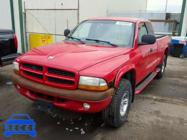 1999 DODGE DAKOTA 1B7GG22YXXS276631 image 1