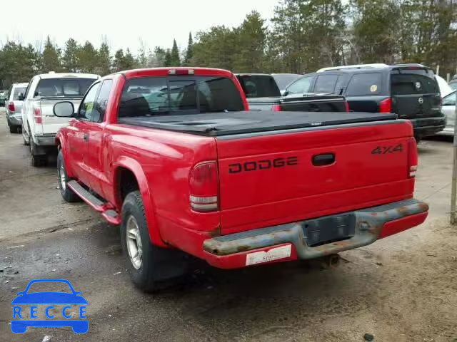 1999 DODGE DAKOTA 1B7GG22YXXS276631 image 2