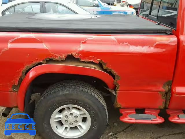 1999 DODGE DAKOTA 1B7GG22YXXS276631 image 8