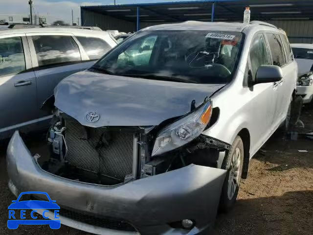 2013 TOYOTA SIENNA XLE 5TDYK3DC2DS290778 зображення 1