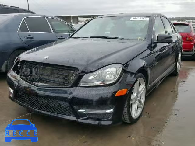 2014 MERCEDES-BENZ C250 WDDGF4HB7EG246512 зображення 1