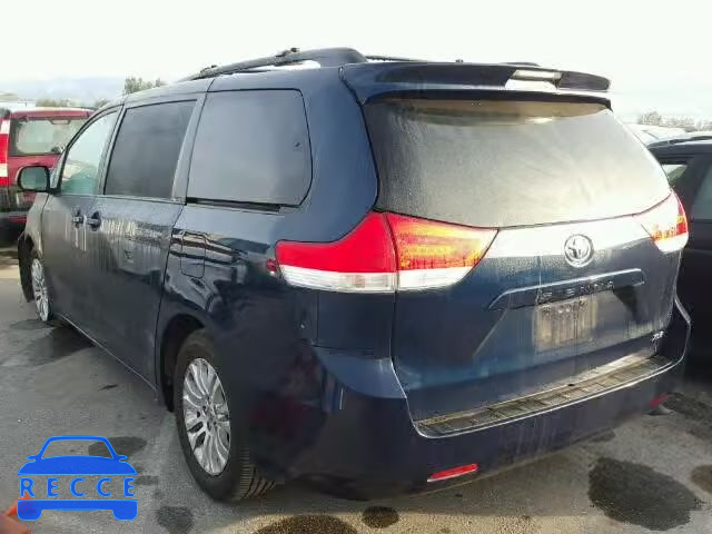 2011 TOYOTA SIENNA XLE 5TDYK3DC9BS171770 Bild 2