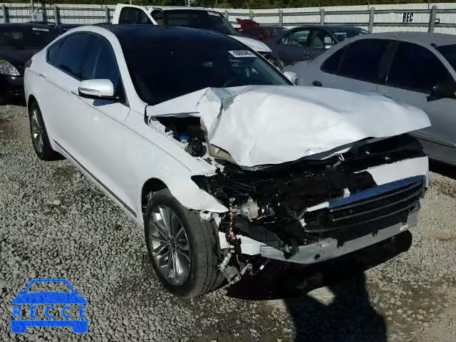 2017 GENESIS G80 BASE KMHGN4JEXHU178368 image 0