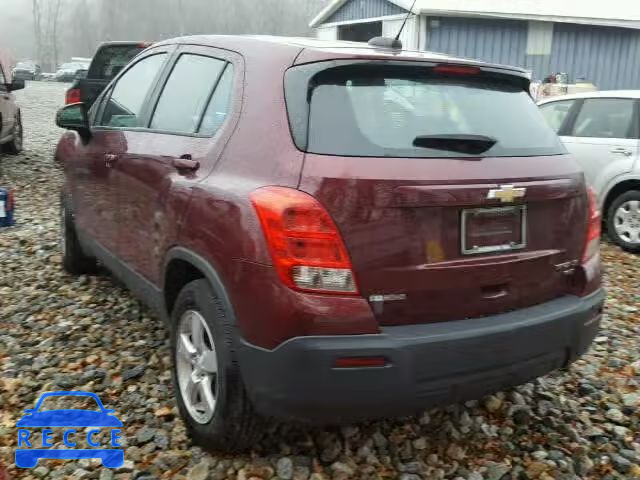 2016 CHEVROLET TRAX LS 3GNCJNSB2GL122675 image 2