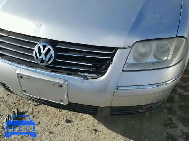 2004 VOLKSWAGEN PASSAT GLX WVWTH63B14P247577 зображення 9