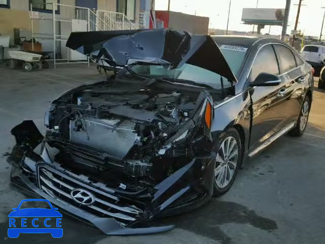 2016 HYUNDAI SONATA SPO 5NPE34AF2GH340741 image 1