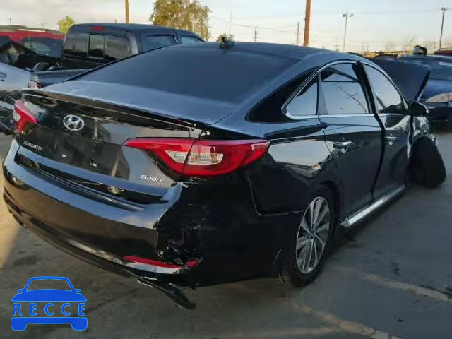 2016 HYUNDAI SONATA SPO 5NPE34AF2GH340741 image 3