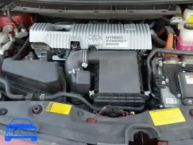 2013 TOYOTA PRIUS JTDKN3DU8D5589624 зображення 6