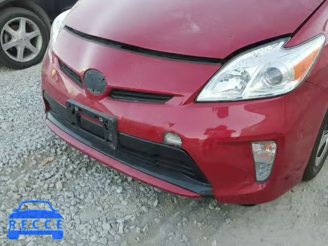 2013 TOYOTA PRIUS JTDKN3DU8D5589624 зображення 8