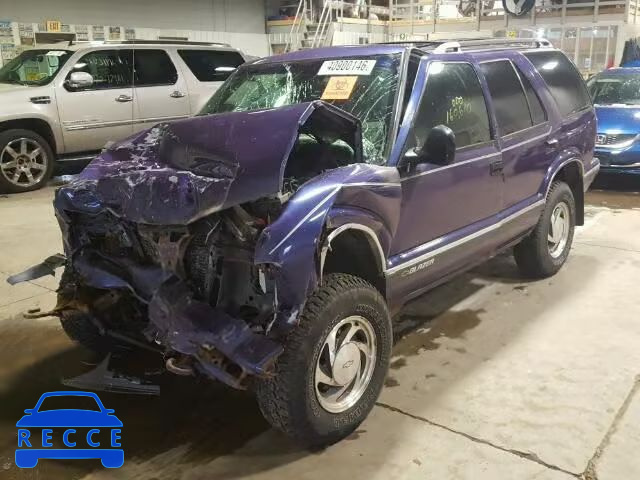 1995 CHEVROLET BLAZER 1GNDT13W952105102 image 1