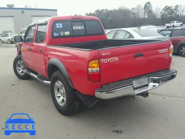 2002 TOYOTA TACOMA PRE 5TEGN92N42Z007677 image 2