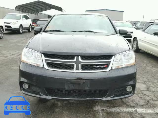 2013 DODGE AVENGER SX 1C3CDZCB1DN665747 зображення 9