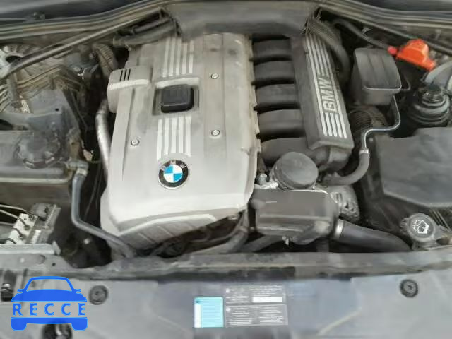 2007 BMW 525I WBANE53557CW66790 зображення 6