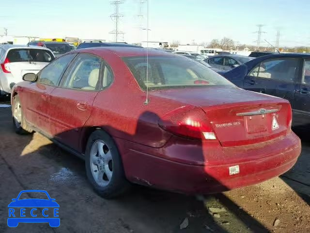 2001 FORD TAURUS SES 1FAHP55U01A293939 image 2