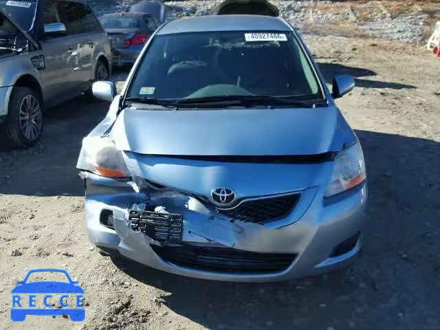 2010 TOYOTA YARIS JTDBT4K35A1368104 зображення 9