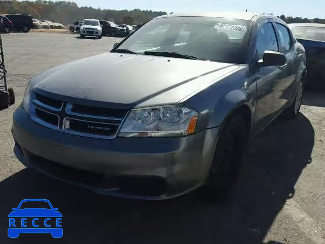 2012 DODGE AVENGER SE 1C3CDZAB4CN132616 image 1