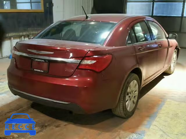 2014 CHRYSLER 200 LX 1C3CCBAB7EN168412 зображення 3