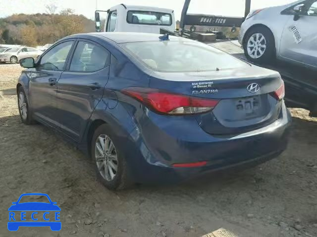 2015 HYUNDAI ELANTRA SE KMHDH4AE9FU300760 зображення 2