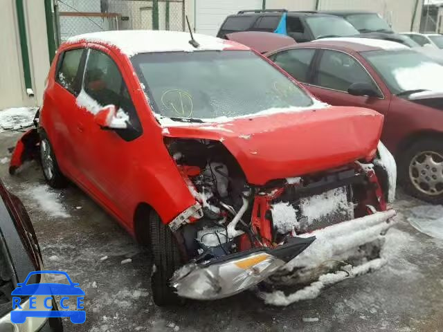 2013 CHEVROLET SPARK 1LT KL8CD6S98DC575783 image 0