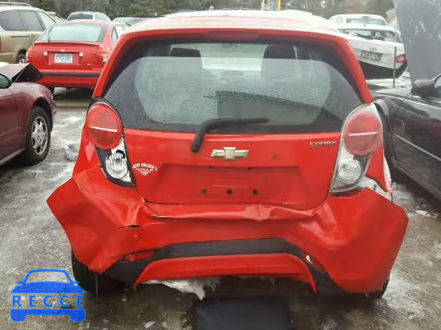 2013 CHEVROLET SPARK 1LT KL8CD6S98DC575783 image 9