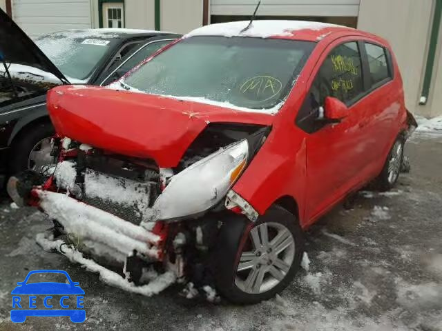 2013 CHEVROLET SPARK 1LT KL8CD6S98DC575783 image 1