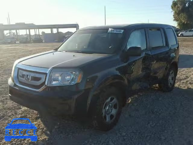 2011 HONDA PILOT LX 5FNYF3H27BB034062 image 1