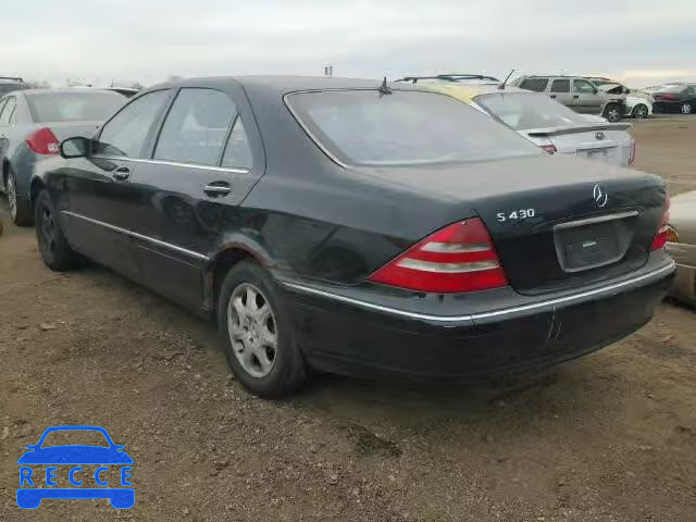 2002 MERCEDES-BENZ S430 WDBNG70J62A300690 зображення 2