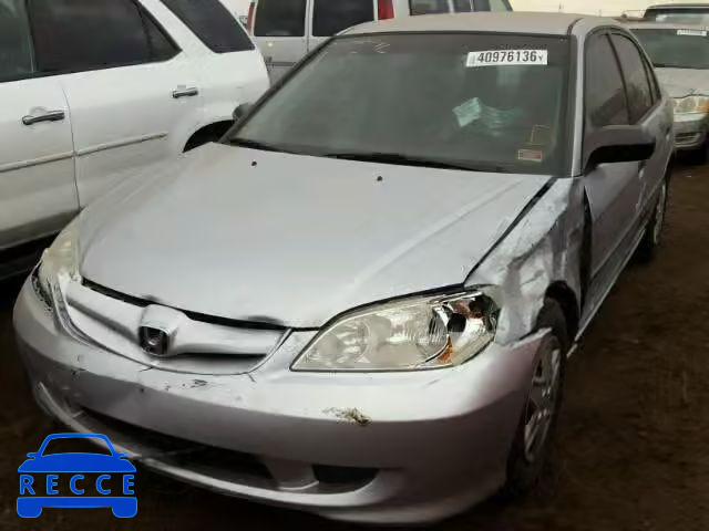 2005 HONDA CIVIC DX V 2HGES163X5H577095 image 1