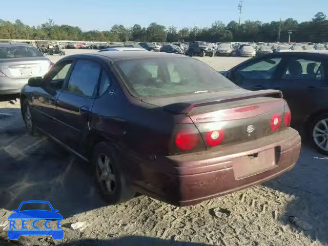 2004 CHEVROLET IMPALA LS 2G1WH52K349382107 image 2