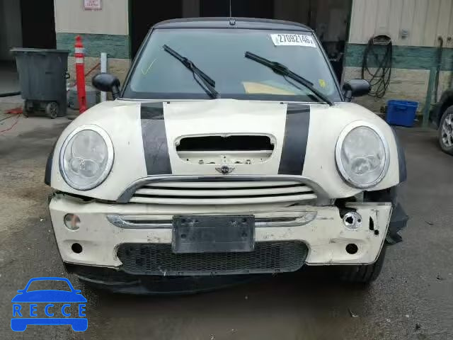 2005 MINI COOPER S WMWRE33575TL12997 image 9