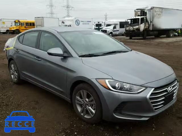 2017 HYUNDAI ELANTRA SE KMHD84LF4HU222591 image 0