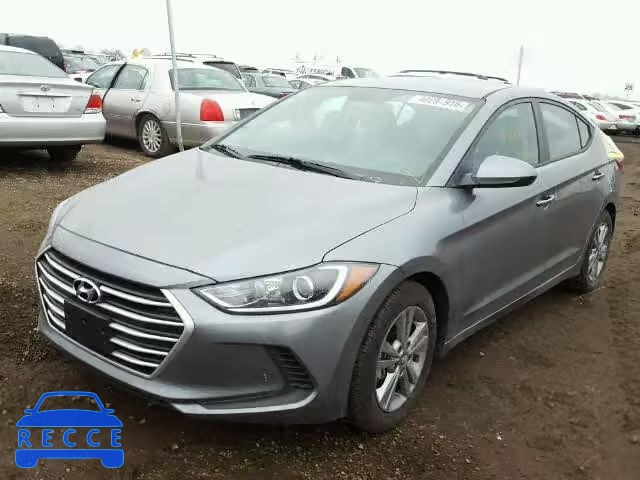 2017 HYUNDAI ELANTRA SE KMHD84LF4HU222591 зображення 1