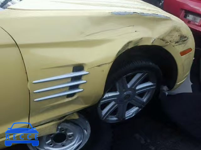 2005 CHRYSLER CROSSFIRE 1C3AN65L15X033636 зображення 9