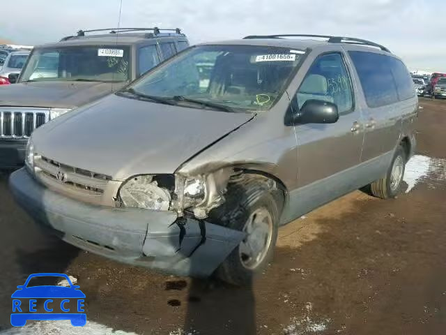 2000 TOYOTA SIENNA LE/ 4T3ZF13C4YU195674 зображення 1