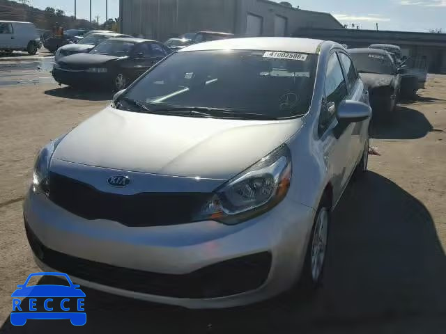2014 KIA RIO LX KNADM4A35E6408467 image 1