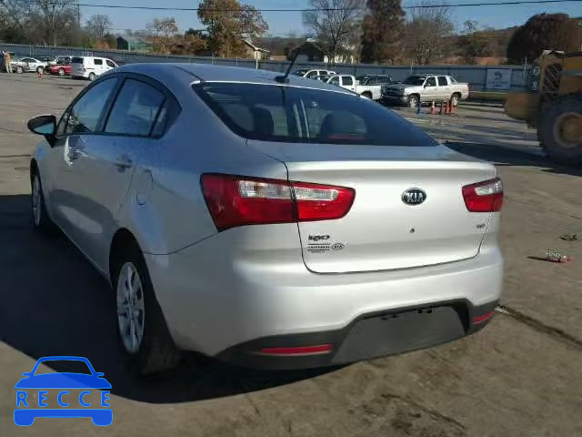 2014 KIA RIO LX KNADM4A35E6408467 image 2
