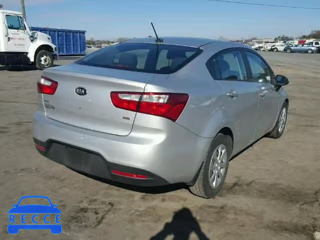 2014 KIA RIO LX KNADM4A35E6408467 image 3