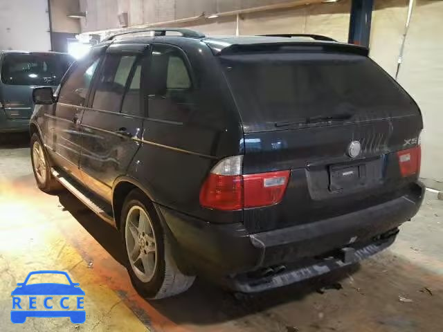 2005 BMW X5 4.4I 5UXFB53585LV10044 зображення 2