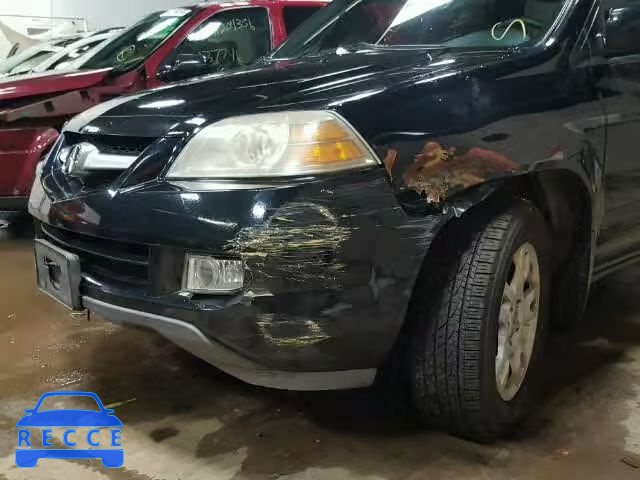 2004 ACURA MDX Touring 2HNYD18784H555112 зображення 9