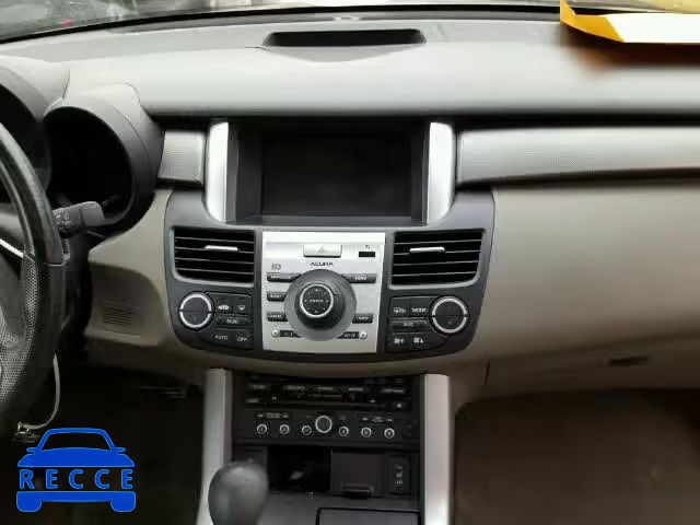 2008 ACURA RDX TECHNO 5J8TB18518A801590 image 9