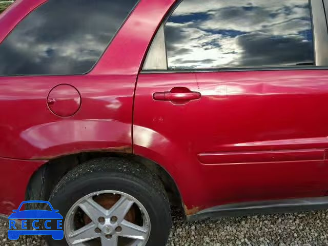 2005 CHEVROLET EQUINOX LT 2CNDL73F456086828 зображення 9