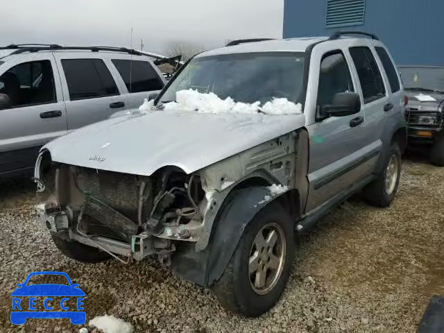 2007 JEEP LIBERTY SP 1J4GL48K07W627222 image 1