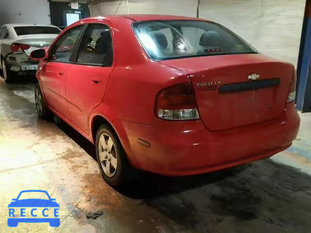 2006 CHEVROLET AVEO/LS KL1TD56646B521138 зображення 2