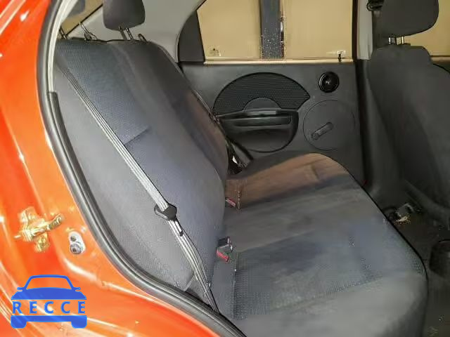 2006 CHEVROLET AVEO/LS KL1TD56646B521138 зображення 5