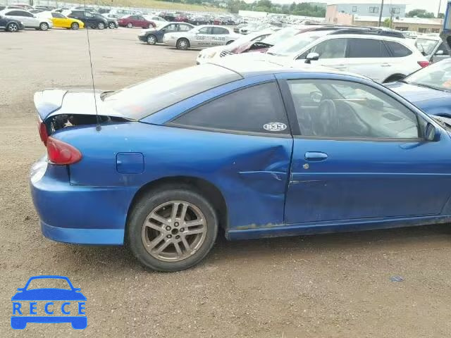 2003 CHEVROLET CAVALIER L 1G1JH12F237204890 image 9